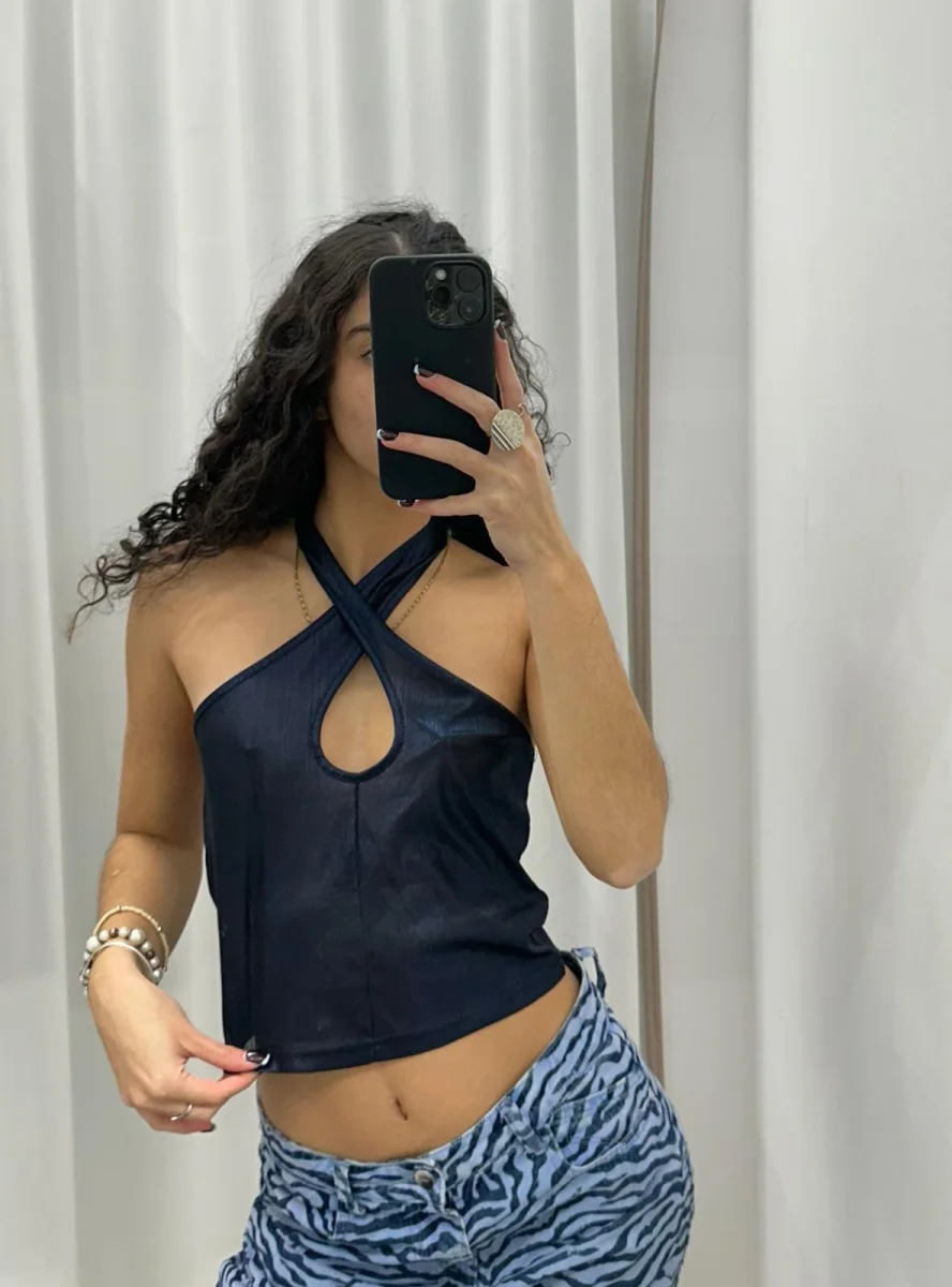 Top Daniel Cassin con etiqueta