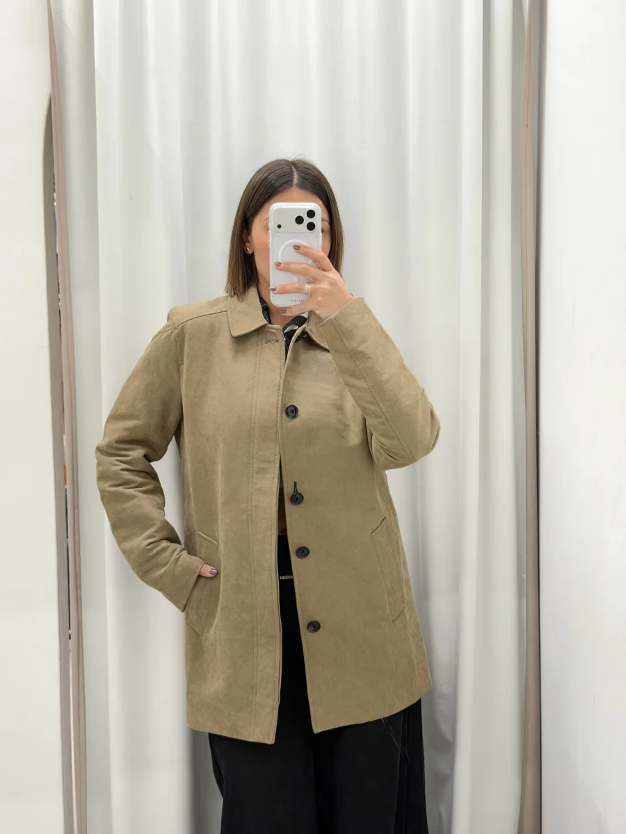 Tapado gamuza Harrington