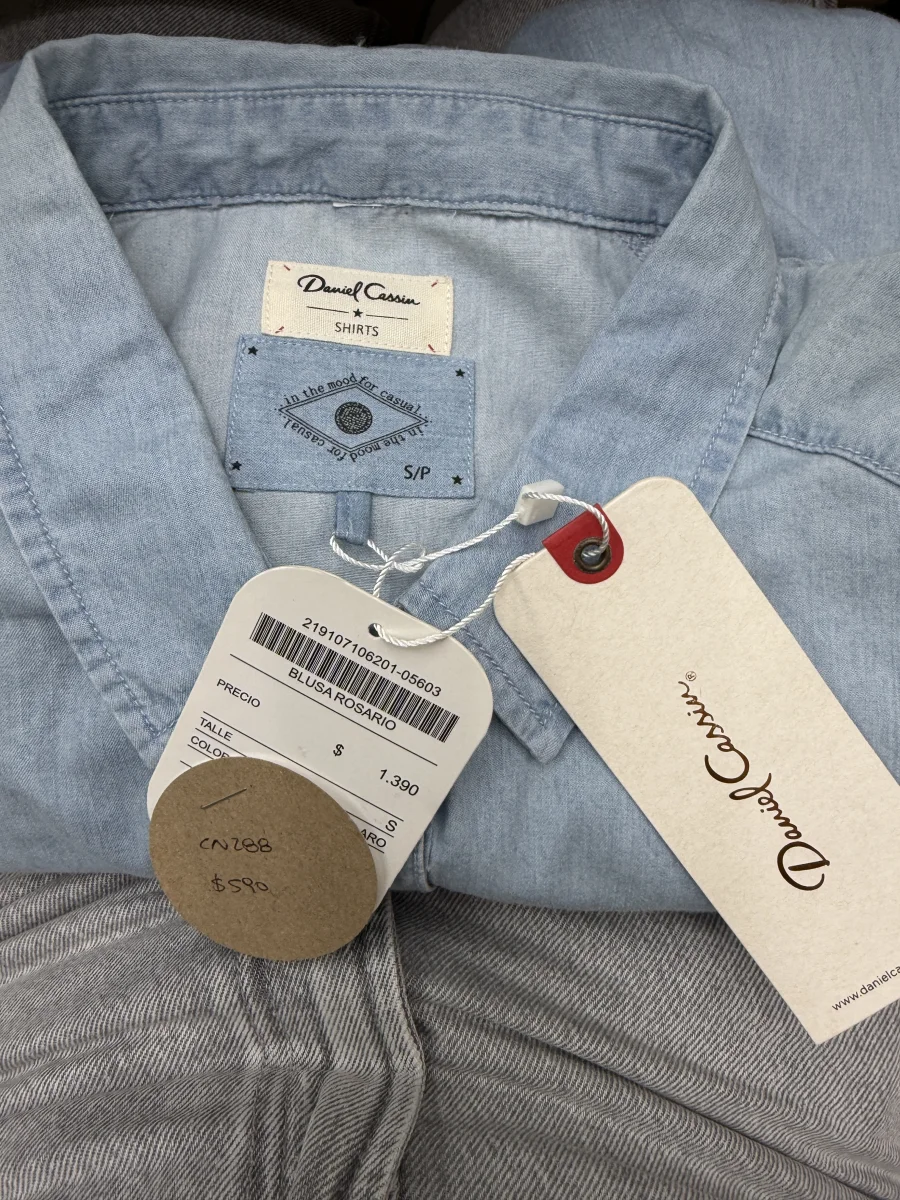 Camisa/Vestido Daniel Cassin con etiqueta