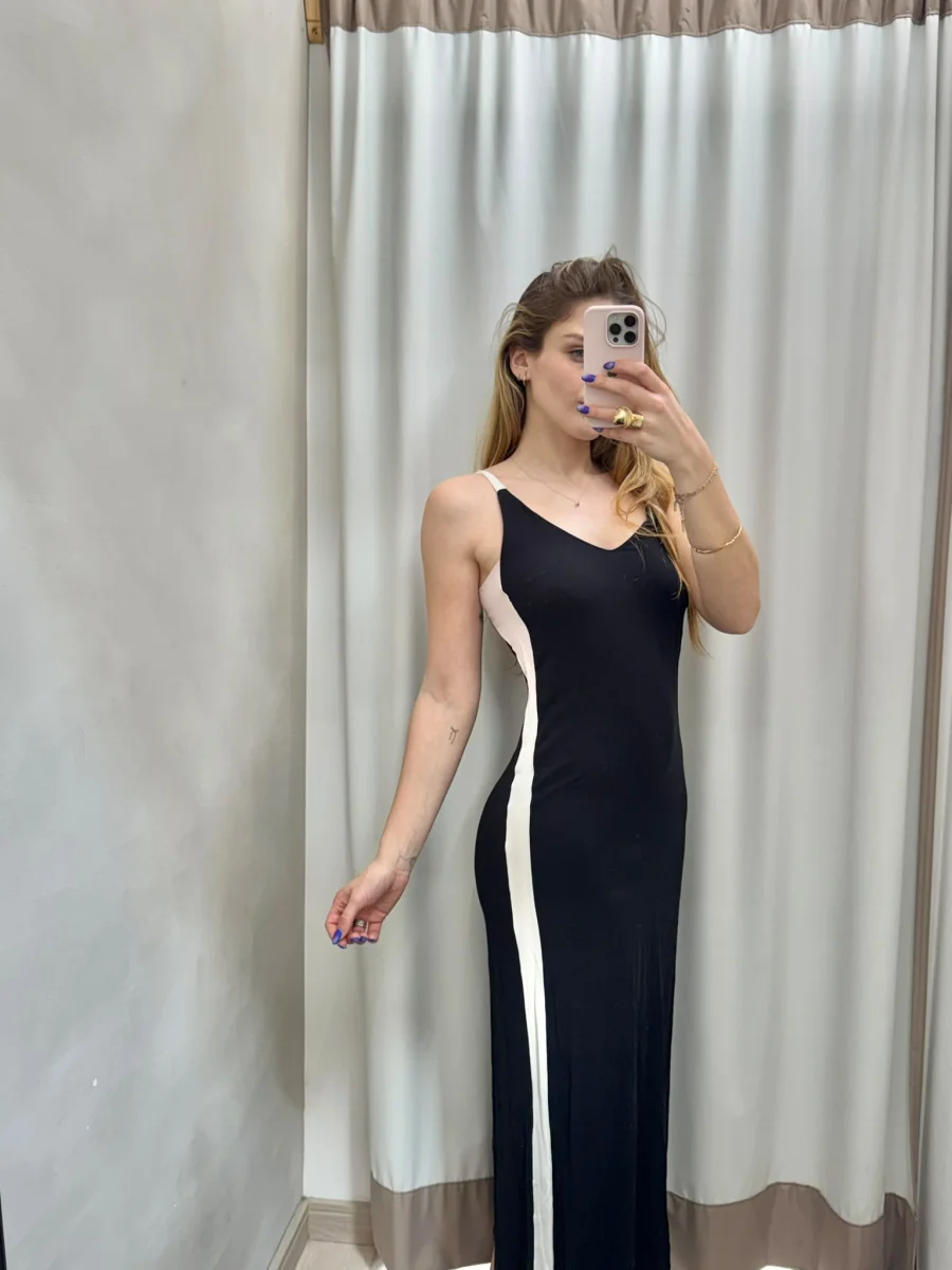 Vestido seda fria