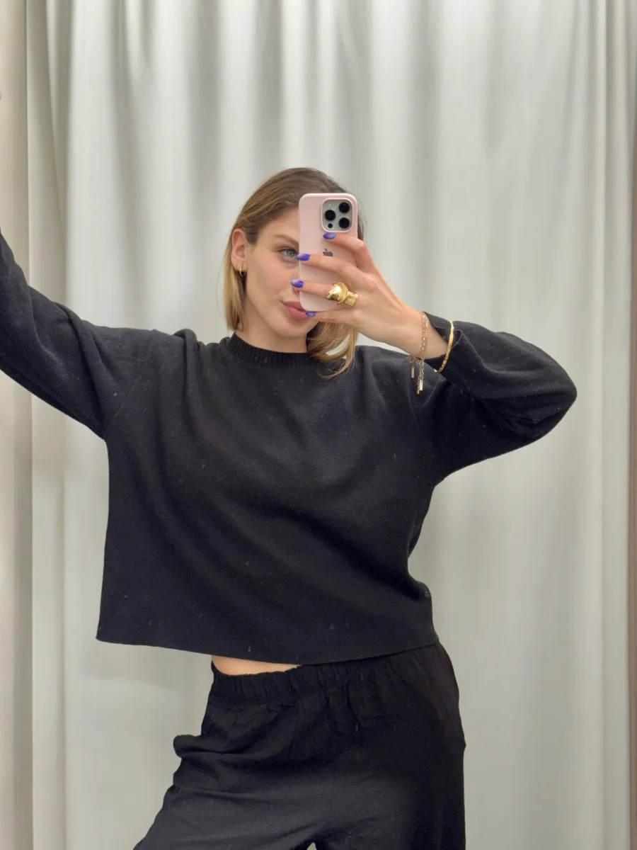 Buzo zara negro