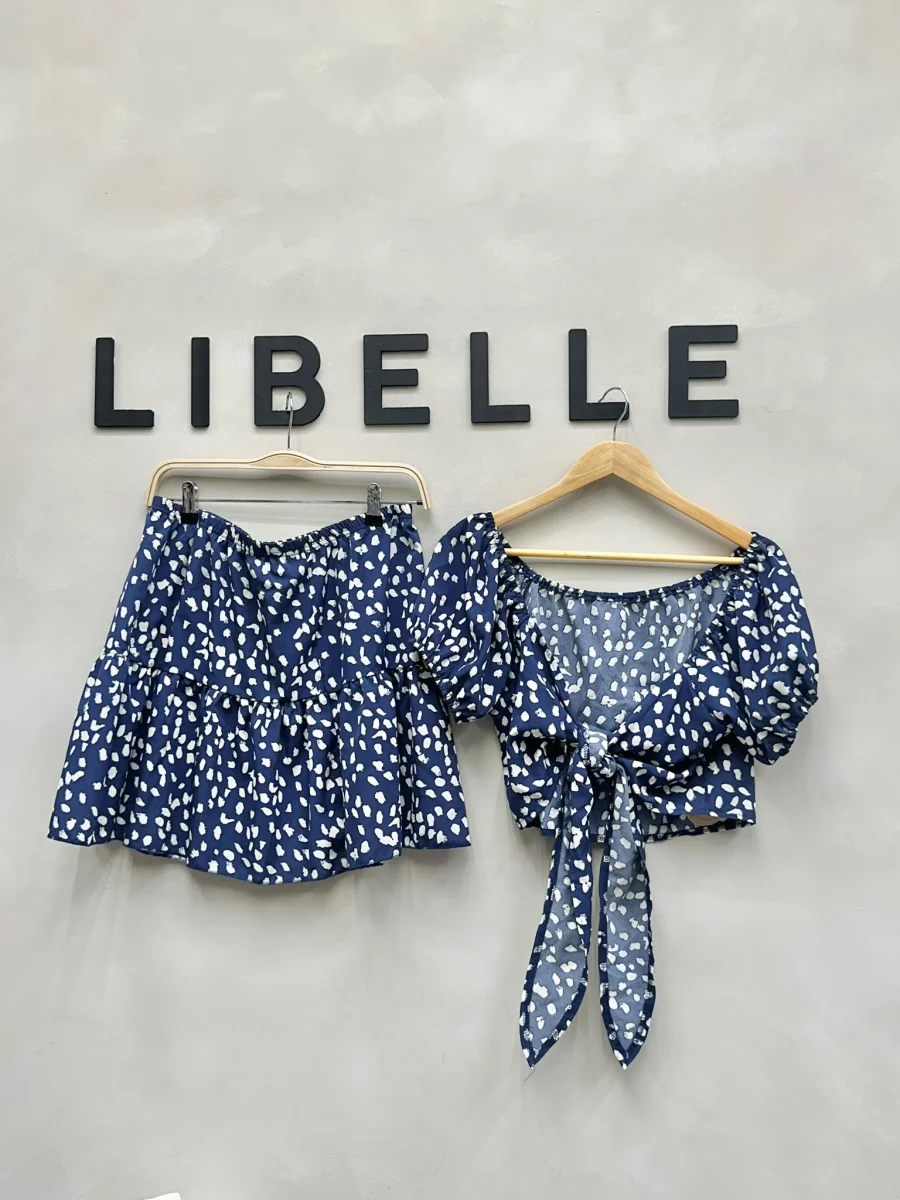 Set pollera y top