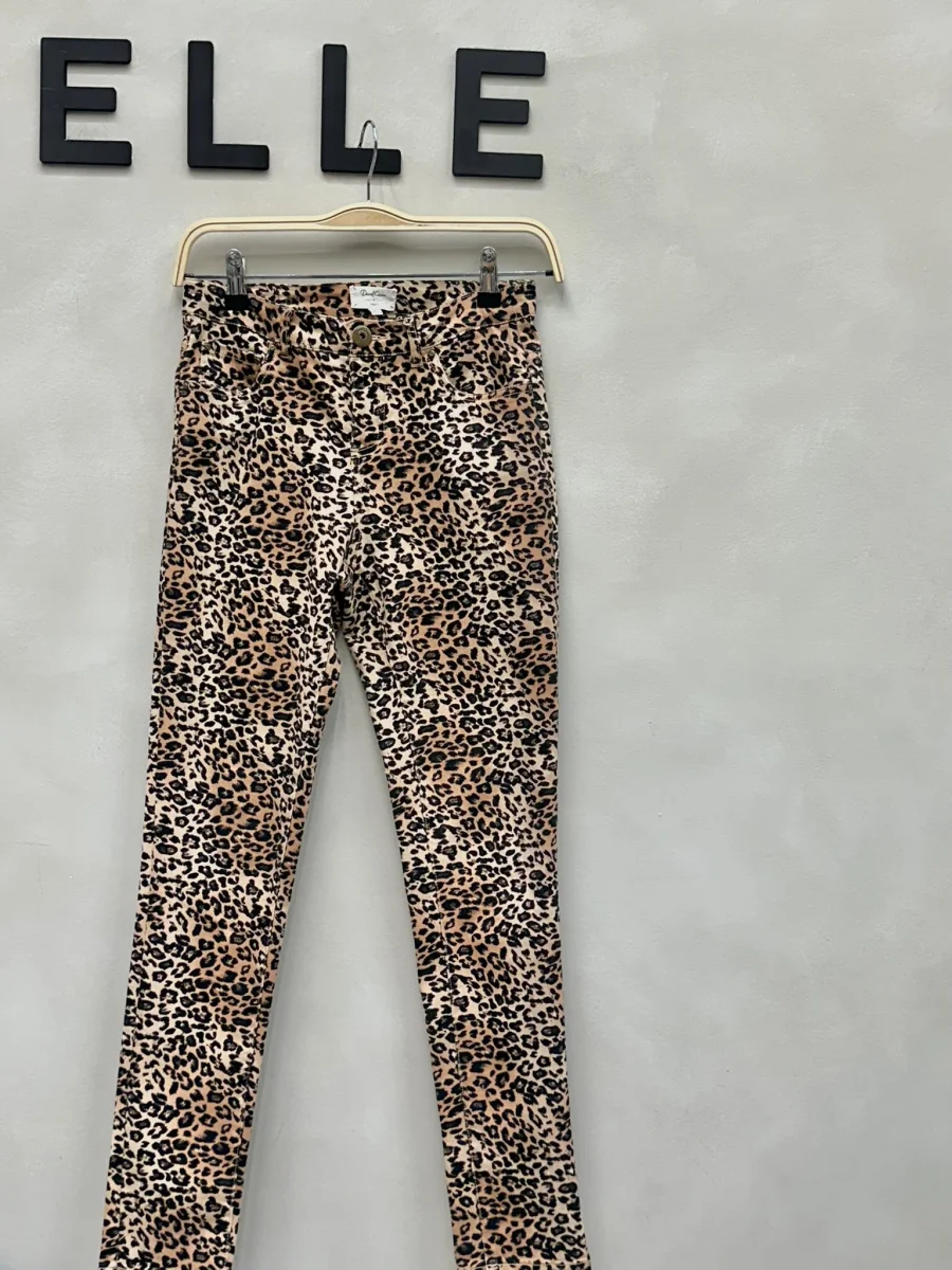Jean animal print
