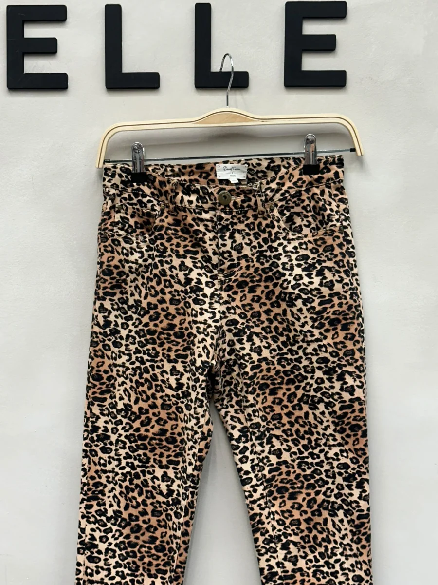 Jean animal print